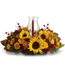 Sunflower Centerpiece Flower Power, Florist Davenport FL